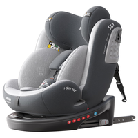 Heekin星悦-德国儿童座椅0-12岁汽车用婴儿宝宝360度旋转i-Size认证 星空灰(全龄iSize+ADAC)