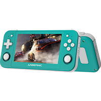 ANBERNIC安伯尼克RG505T618安卓游戏掌机吃鸡街机游戏机4.95英寸OLED高清大屏 松绿色 RG505标配+256GTF卡套餐