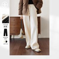  AN 加绒加厚保暖 女士卫裤