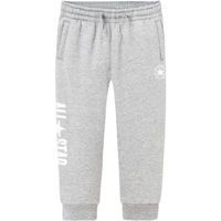 Converse匡威童装儿童加厚珍珠绒长裤男童保暖裤子纯棉休闲裤 岩岭灰 130/56