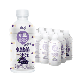 康师傅小酪多多巨峰葡萄乳汁0脂饮料饮品330ml*12瓶 整箱装 小酪多多巨峰葡萄330ml*12瓶