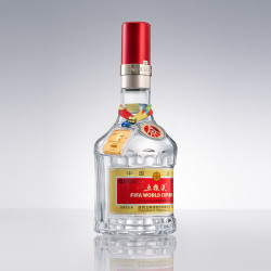 五粮液 普五 第八代 52%vol 浓香型白酒 500ml 世界杯官方联名礼盒装
