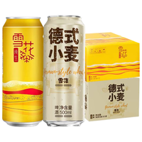 BEER/雪花 SNOWBEER 精酿 啤酒  整箱装 500ml 24罐