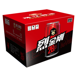 珠江啤酒 1997经典纯生啤酒8度经典清爽喜庆红罐啤酒整箱定制礼盒