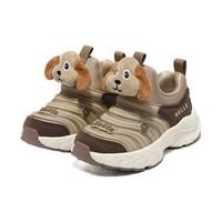 百丽(Belle)童鞋女童毛毛虫鞋25秋季男童运动鞋可爱儿童宝宝一脚蹬休闲鞋 香草米 26 适合脚长约15.6-16.2cm