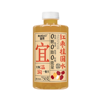 瑞果植物饮料红枣桂圆水大桶饮料0糖0卡0脂肪饮料750g*2瓶