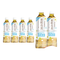 三得利（Suntory）乌龙茶饮料500ml*15瓶 整箱装低糖无糖乌龙茶饮料饮品 茶饮料 微甜茉莉乌龙茶500ml*4瓶