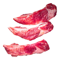 龙大肉食猪月牙骨500g 带肉月亮骨 猪脆骨软骨 烤肉烧烤煲汤家常冷冻食材