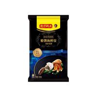 湾仔码头 黑缎甄选海鲜饺子海参海螺生鲜早餐速食速冻水饺180g 9只
