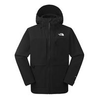 The North Face北面冲锋衣男户外保暖软壳内胆三合一冲锋外套89ZS 黑色/JK3 XXL
