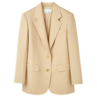 朗姿 羊毛职业通勤西装上衣正装春秋季高级感修身西服