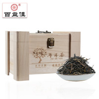 PLUS会员：百益佳 名山系列 冰岛古树茶 云南普洱茶生茶 散茶300克 茶叶礼盒装