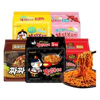 SAMYANG 三养 正宗韩国三养火鸡面韩式超辣甜辣味方便面过鸡年肉面正品 进口安城汤面5袋