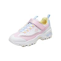 Skechers斯凯奇商场同款儿童鞋2024春季老爹鞋女童时尚缓震运动鞋319003L