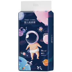 十月结晶 小小冒险家系列 纸尿裤 S码62片