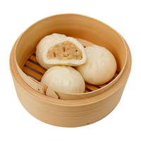 金城食品 干贝滑鸡包360g 9个 早餐 广式早茶点心 鸡肉包子 速食半成品 【可蒸可煎】干贝滑鸡包360g