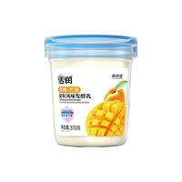 新希望 活润果粒酸奶 黄桃芒果风味 370G*6 塑杯 整箱装 低温酸牛奶 生鲜乳品