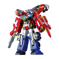 奥迪双钻 巨神战击队30CM变形机器人金刚冲锋战击王传奇版男孩玩具