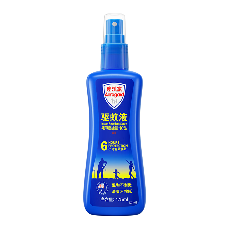 Aerogard花露水6小时长效驱蚊水套装175ml*2【主】