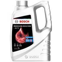 博世 有机长效汽车防冻液发动机冷却液 养车保养 冰点-45℃ 4L（红色）