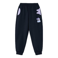  361° 休闲 儿童针织长裤  经典黑 130cm