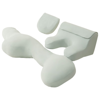 健蕴美MWB枕托腹护腰侧睡枕靠枕背垫多功能枕头哺乳枕怀孕 护脊抱枕+护腹枕-活力绿 体验官