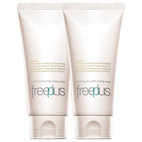 芙丽芳丝 氨基酸洗面奶男女士控油祛痘深层清洁黑头粉刺火山泥洁面80g*2