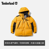 添柏岚(Timberland)羽绒服男装 冬季户外防风保暖防泼水加厚防滑面包服连帽夹克外套 A2N68723/充绒量L:400g/晒图返10