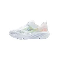 Skechers斯凯奇儿童鞋春秋透气休闲鞋女童时尚舒适网面运动鞋303922L 白色/多彩色/WMLT 27.5