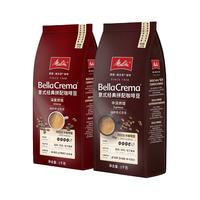 Melitta 美乐家 BellaCrema意式特浓 重度烘焙 阿拉比卡咖啡豆 1kg