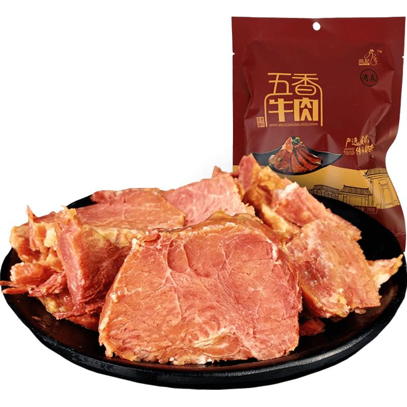 凤起 五香酱牛肉 200g 袋装