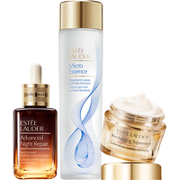 ESTEE LAUDER 雅诗兰黛 护肤套装 (经典版微精华露200ml+特润修护肌活精华露第七代50ml+智妍紧塑精华乳霜50ml)