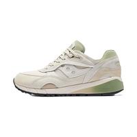 SauconySHADOW 6000 LAYER男女经典复古休闲鞋百搭潮流运动鞋米绿42.5