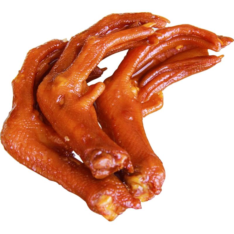 千喜鸭爪 鸭掌蜜汁特产卤味熟食好吃的休闲小零食即食鸭爪子400g