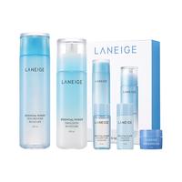 LANEIGE 兰芝 水库护肤套装 (凝肌清爽保湿水200ml+保湿乳200ml+高保湿精华露5ml+凝肌凝霜10ml+水润轻透睡眠面膜15ml)