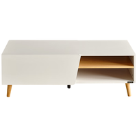 全友家居 现代简约书桌书柜组合大容量可伸缩调节学习桌文件柜129555B 6格书柜B