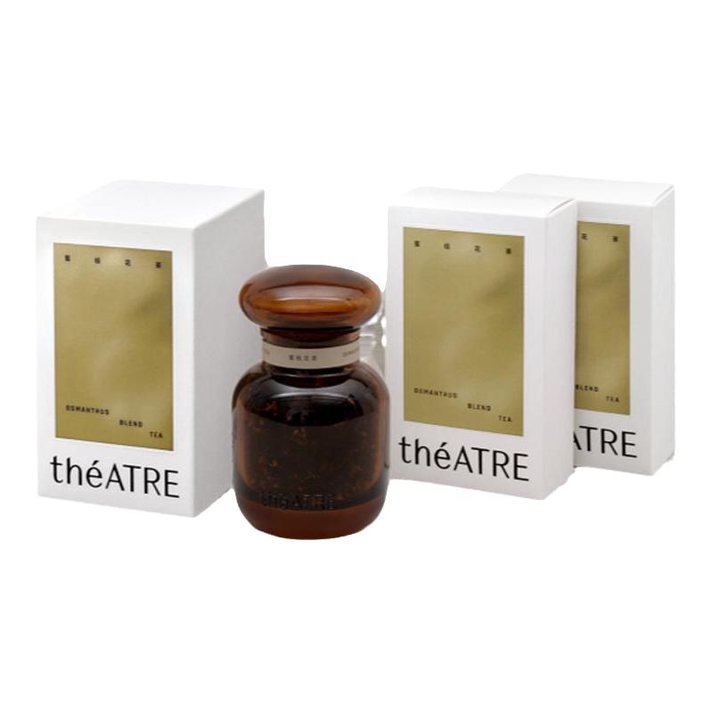 theATRE/茶聚场 高端 桂花红茶礼盒  包装 1盒 45g