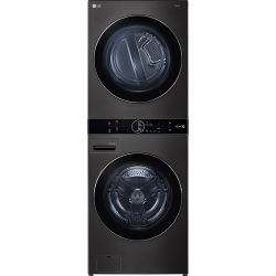 LG FN23BQH 一体式热泵洗烘套装 耀岩黑