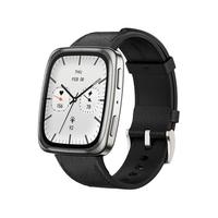  AMAZFIT/跃我 蓝宝石镜面 智能手表  皮革