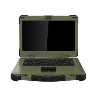 AICSHTER AIC-K156 全加固 三防笔记本电脑  酷睿i7-11390H 集成显卡 军绿色 512GB 8GB