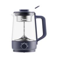美的煮茶壶蒸汽煮茶器家用养生壶小型办公室烧茶壶电热煮茶一体