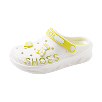 卡帝乐鳄鱼洞洞鞋女士夏季凉鞋休闲花园两用沙滩拖鞋凉拖 1456 绿色 38-39