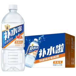 东鹏 EASTROC 东鹏特饮补水啦电解质水饮料 1L*12瓶 清爽西柚味