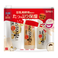 SANA 莎娜 豆乳美肤护肤套装 (洁面乳30g+浓润化妆水40ml+乳液30ml)