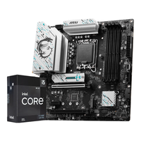 微星(MSI)B760M 搭 英特尔 12代I5 CPU主板套装 B760M GAMING PLUS WIFI D5 I5 12400F(升级12490F)