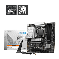 微星(MSI)B760M 搭 英特尔 12代I5 CPU主板套装 PRO B760M-A WIFI DDR4 II 12600K