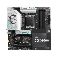 微星(MSI)B760M 搭 英特尔 12代I5 CPU主板套装 B760M GAMING PLUS WIFI D5 I5 12490F