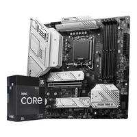 微星(MSI)B760M 搭 英特尔 12代I5 CPU主板套装 B760M MORTAR II DDR5 I5 12400F(升级12490F)