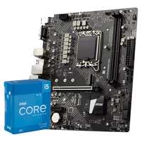 微星(MSI)B760M 搭 英特尔 12代I5 CPU主板套装 H610M BOMBER DDR4 I5 12600KF