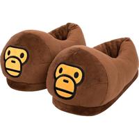 BABY MILO STORE配饰秋冬卡通小猴保暖包跟家居拖鞋4257XXL